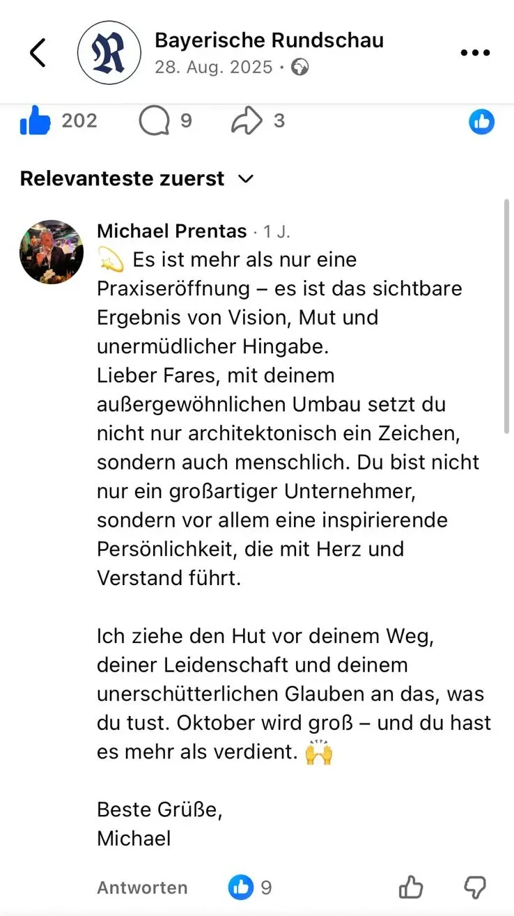 Kommentare zum Bericht der Bayerischen Rundschau