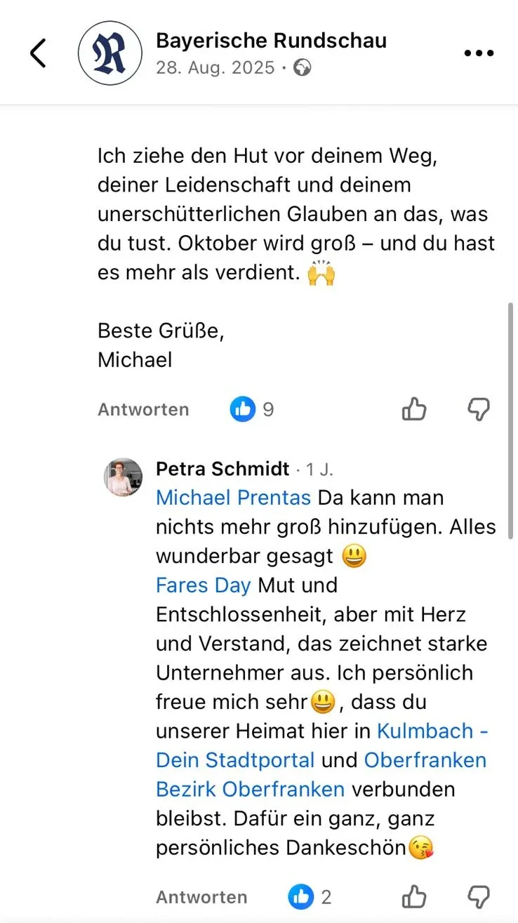 Kommentare zum Bericht der Bayerischen Rundschau